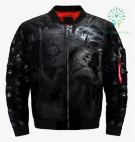 Proceed To Death Skull Over Print Jacket %tag Familyloves - Veteran, HD Png Download, Transparent PNG