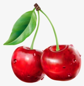 Clip Art Red Cherry Clipart - Cherry Png, Transparent Png, Transparent PNG