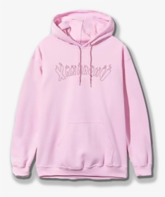 Thrasher Hoodie Flame Pink, HD Png Download, Transparent PNG