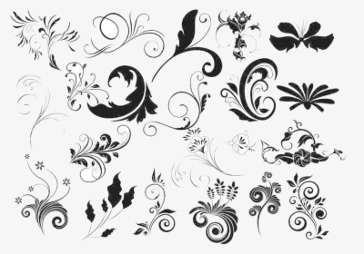 Ornament Clipart Dxf Eps By Rwd Transparent Png - Svg Flourishes Designs, Png Download, Transparent PNG