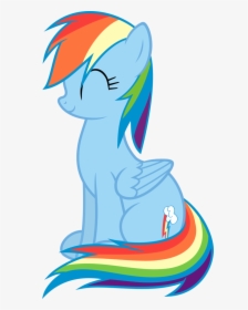 Slb94, Cute, Dashabetes, Eyes Closed, Happy, Rainbow, HD Png Download, Transparent PNG
