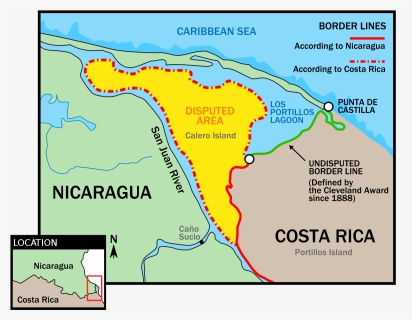 Costa Rica Nicaragua Border Dispute, HD Png Download, Transparent PNG