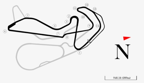 Highlands Motorsport Park - Highlands Motorsport Park Track Map, HD Png Download, Transparent PNG