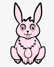Transparent Easter Bunny Png - Domestic Rabbit, Png Download, Transparent PNG