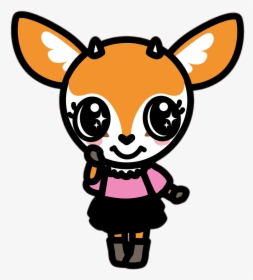 Aggretsuko Character Tsunoda The Gazelle - Aggretsuko Tsunoda, HD Png Download, Transparent PNG