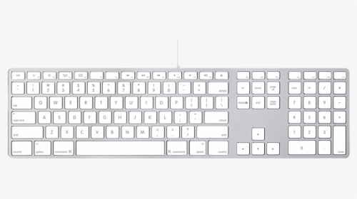 Apple Keyboard With Numeric Keypad, HD Png Download, Transparent PNG