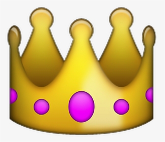 Emoji King Png The Emoji King Sticker - Iphone Crown Emoji Png, Transparent Png, Transparent PNG