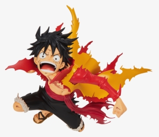 One Piece Luffy Banpresto Colosseum , Png Download - Banpresto World Figure Colosseum Luffy, Transparent Png, Transparent PNG
