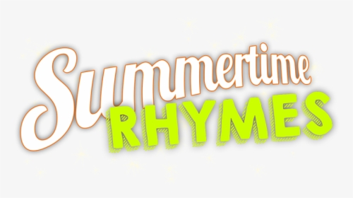 Summertime Rhymes , Png Download - Calligraphy, Transparent Png, Transparent PNG
