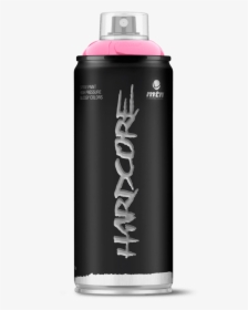 Mtn Hardcore Spray Paint - Graffiti Spray Can Black, HD Png Download, Transparent PNG