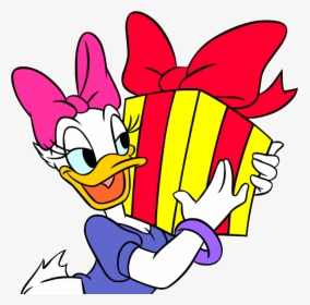 Daisy Clipart Christmas - Disney Christmas Daisy Duck, HD Png Download, Transparent PNG