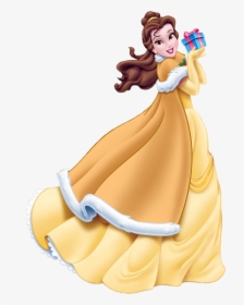 Disney Princess Christmas Belle, HD Png Download, Transparent PNG