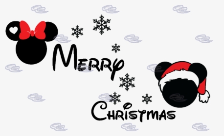 Merry Christmas Disney Matching Shirts Mickey Minnie, HD Png Download, Transparent PNG