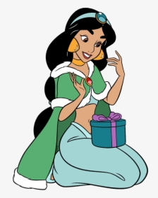 Transparent Disney Princess Christmas Clipart - Disney Princess Merry Christmas Clipart, HD Png Download, Transparent PNG