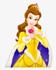 Disney Clipart, Belle Beauty And The Beast, Christmas - Cartoon Belle Beauty And The Beast, HD Png Download, Transparent PNG