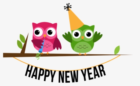 New Year Owl Clipart, HD Png Download, Transparent PNG