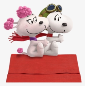 The Peanuts Movie Giveaway - Peanuts Movie Snoopy And Fifi, HD Png Download, Transparent PNG
