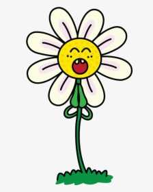 Drawing Cactus Fun2draw Picture Free Stock - Cute Daisy Flower Drawing, HD Png Download, Transparent PNG