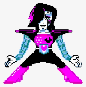 Thumb Image - Undertale Mettaton Colored Sprite, HD Png Download, Transparent PNG