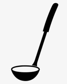 Ladle - Laddle Clipart Black And White, HD Png Download, Transparent PNG
