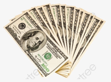 Stack Of Dollar Money - 100 Dollar Bill, HD Png Download, Transparent PNG