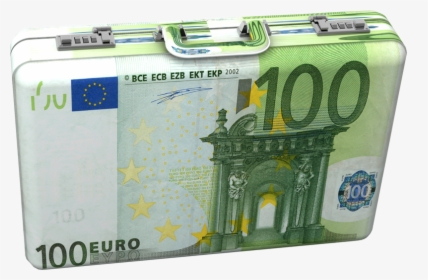 Box Banknotes Bill Note Currency 100 Euro  										 - Fake Euro Money To Print, HD Png Download, Transparent PNG
