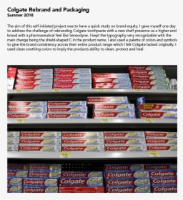 Colgate Toothpaste , Png Download - Toothpaste On Shelf Store, Transparent Png, Transparent PNG