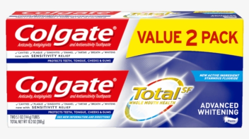 Colgate Total Sf Advanced Whitening, HD Png Download, Transparent PNG