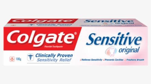Colgate Sensitive Toothpaste Fresh Mint, HD Png Download, Transparent PNG