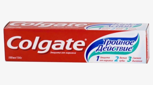 Изображение Colgate Dis Pasta 100ml Triple Action, HD Png Download, Transparent PNG