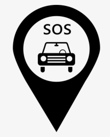 Sos - White Sos Icon, HD Png Download, Transparent PNG