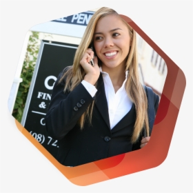 Real Estate Agent - Real Estate Agent Calling Stock, HD Png Download, Transparent PNG