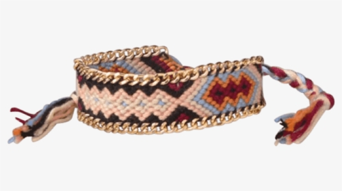 Braided Friendship Bracelet With Multi Colour Woven - Friendship Belt Png, Transparent Png, Transparent PNG