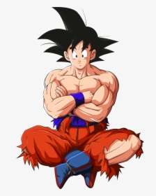 Dragon Ball Goku Sentado, HD Png Download, Transparent PNG