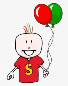 Transparent Kids Dictionary Clipart - Birthday Cartoon Boy Png, Png Download, Transparent PNG