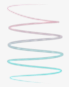 Edit Swirl Sticker V - Glowing Neon Spiral Png, Transparent Png, Transparent PNG