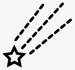 Falling Star - Stars Icon, HD Png Download, Transparent PNG