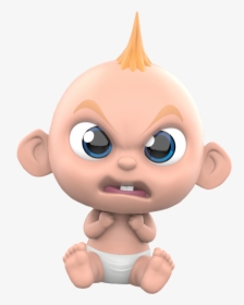 Angry Jack Jack - Baby From Incredibles Mad, HD Png Download, Transparent PNG