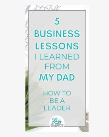 Pinterest Image For 5 Business Lessons I Learned From, HD Png Download, Transparent PNG
