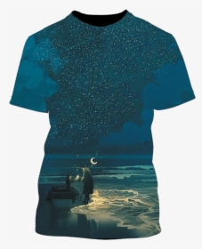 Gearhuman 3d Falling Star Custom T-shirt - T-shirt, HD Png Download, Transparent PNG