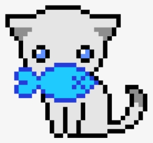 Pixel Art Cat Easy, HD Png Download, Transparent PNG