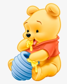 Baby Disney Winnie The Pooh, HD Png Download, Transparent PNG