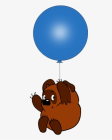 Russian Winnie Pooh Balloon, HD Png Download, Transparent PNG