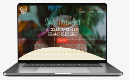Tiki Bar Website Design, HD Png Download, Transparent PNG