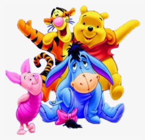 #pooh #bear #poohbear #poohandfriends #winnie #winniethepooh - Winnie The Pooh And Friend, HD Png Download, Transparent PNG