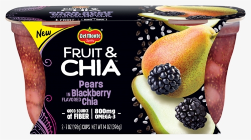 Del Monte Fruit And Chia, HD Png Download, Transparent PNG