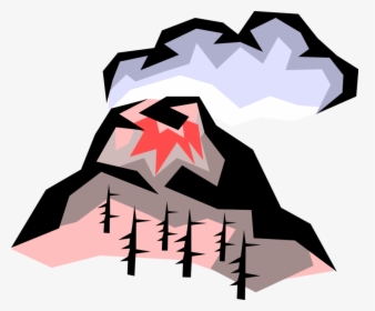 Vector Illustration Of Volcano Violent Eruption With - Consumer Protection Act 1987, HD Png Download, Transparent PNG