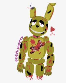 Bread Drawing Stylized - Springtrap Fnaf Clipart, HD Png Download, Transparent PNG