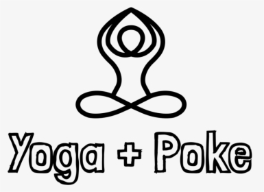 Yoga Poke Logo Black - Graphic Design, HD Png Download, Transparent PNG