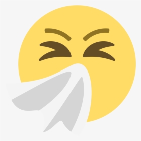 Sneeze Face Emoji, HD Png Download, Transparent PNG